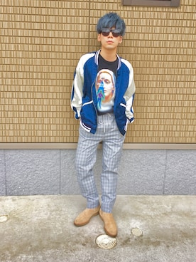 「COMMON PROJECTS（コモンプロジェクト）のアイテム」を使った、SHOOHSさん（メンズ・166cm・20代）の春コーディネート