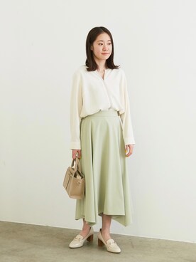 ななこさん（レディース・151cm）の春コーディネート