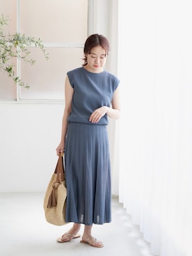 ななこさん（レディース・151cm）の春コーディネート