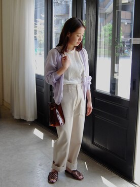 ななこさん（レディース・151cm）の春コーディネート