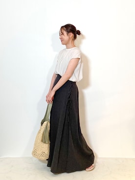 ななこさん（レディース・151cm）の春コーディネート