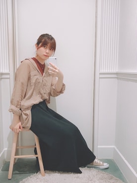 Moekaさん（レディース・160cm）の夏コーディネート