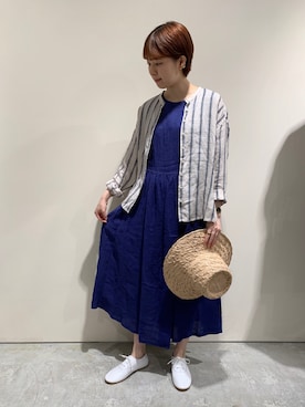 O-ishiさん(レディース・158cm)の夏コーディネート