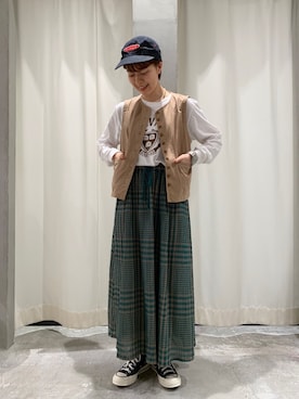 O-ishiさん（レディース・158cm）の秋コーディネート