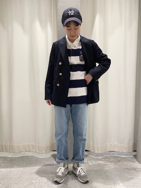 O-ishiさん（レディース・158cm）の春コーディネート