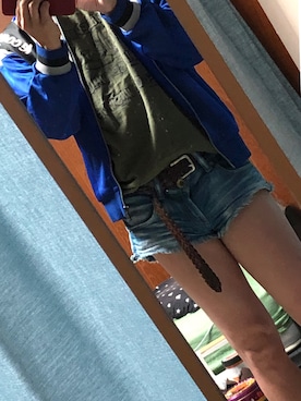 「Rodeo Crowns（ロデオクラウンズ）のアイテム（パンツ）」を使った、たかみつさん（メンズ・170cm）の秋コーディネート