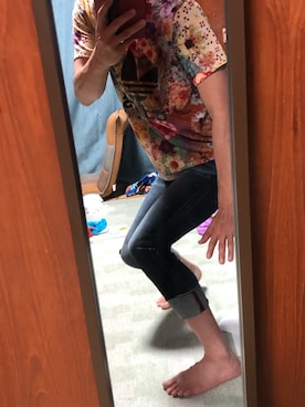 「Rodeo Crowns（ロデオクラウンズ）のアイテム（パンツ）」を使った、たかみつさん（メンズ・170cm）の夏コーディネート