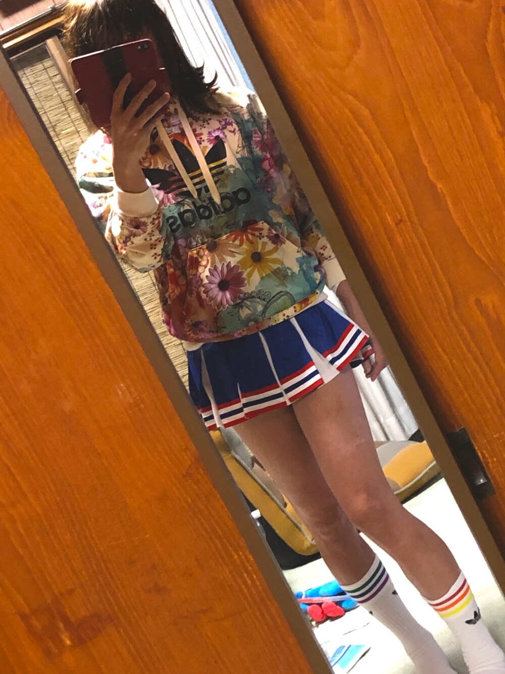 「adidas」｜「adidasの【adidas Originals × The Farm Company】 パーカー[TREFOIL HOODIE]（パーカー、その他）」を使った、たかみつさん（メンズ・170cm）の夏コーディネートの1枚目の写真