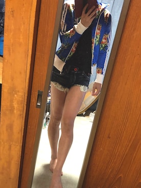 「Rodeo Crowns（ロデオクラウンズ）のアイテム（パンツ）」を使った、たかみつさん（メンズ・170cm）の夏コーディネート