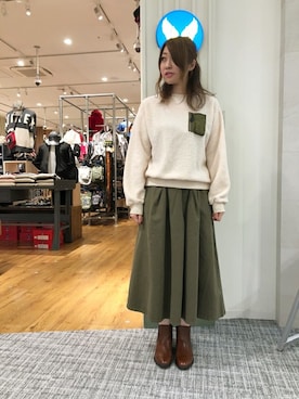 YUMIEさん(レディース・160cm)の冬コーディネート