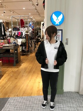 YUMIEさん(レディース・160cm)の冬コーディネート