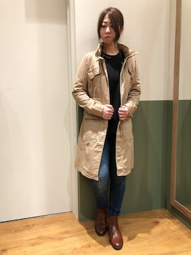 YUMIEさん(レディース・160cm)の春コーディネート