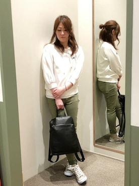 YUMIEさん（レディース・160cm）の春コーディネート