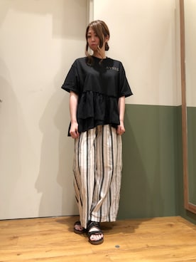 YUMIEさん（レディース・160cm）の夏コーディネート
