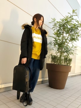 YUMIEさん（レディース・160cm）の冬コーディネート