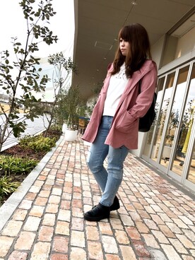 YUMIEさん（レディース・160cm）の春コーディネート