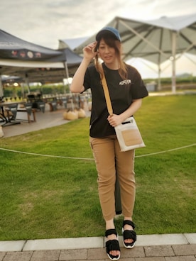 YUMIEさん（レディース・160cm）の夏コーディネート