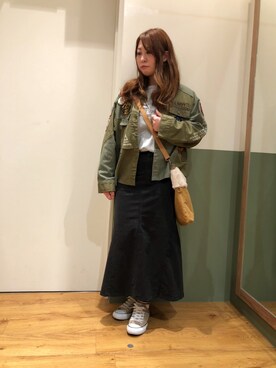 YUMIEさん(レディース・160cm)の秋コーディネート