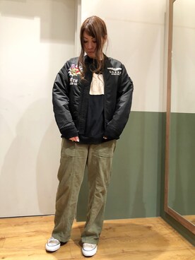 YUMIEさん（レディース・160cm）の冬コーディネート