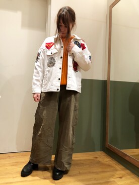 YUMIEさん（レディース・160cm）の冬コーディネート