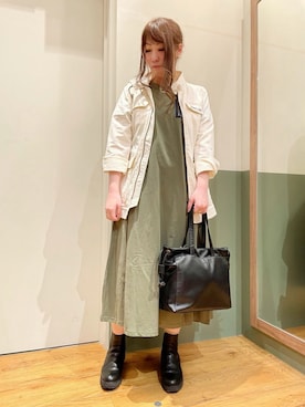 YUMIEさん（レディース・160cm）の春コーディネート