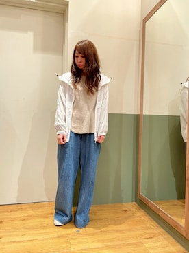 YUMIEさん（レディース・160cm）の春コーディネート