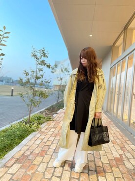 YUMIEさん（レディース・160cm）の春コーディネート