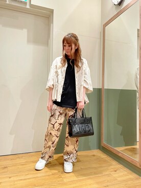 YUMIEさん（レディース・160cm）の春コーディネート
