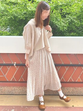 玲奈さん（レディース・159cm）の夏コーディネート