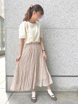 玲奈さん（レディース・159cm）の夏コーディネート