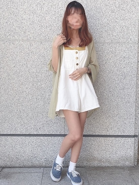 玲奈さん（レディース・159cm）の夏コーディネート