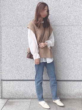 玲奈さん（レディース・159cm）の夏コーディネート