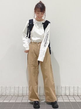 玲奈さん（レディース・157cm）の冬コーディネート