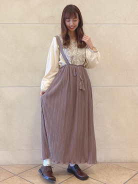 玲奈さん(レディース・157cm)の冬コーディネート