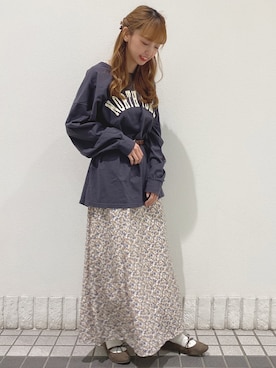 玲奈さん（レディース・157cm）の春コーディネート