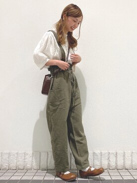 玲奈さん（レディース・157cm）の春コーディネート