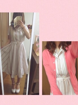「bye bye」｜もえくま。さん（レディース・148cm）の春コーディネート
