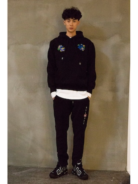 「pants」｜「アイテム（その他）」を使った、romanticcrownさん（メンズ・184cm）の冬コーディネート