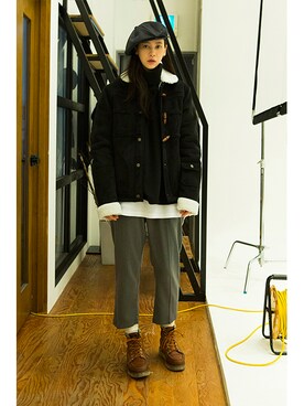 romanticcrownさん（レディース・170cm）の冬コーディネート