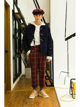 romanticcrownさん（メンズ・184cm）の冬コーディネート