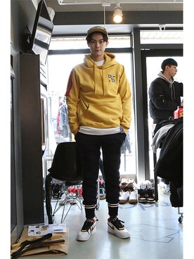 romanticcrownさん（メンズ・184cm）の冬コーディネート