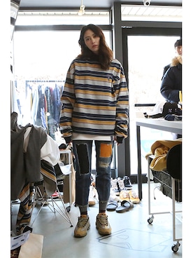 romanticcrownさん（レディース・171cm）の春コーディネート