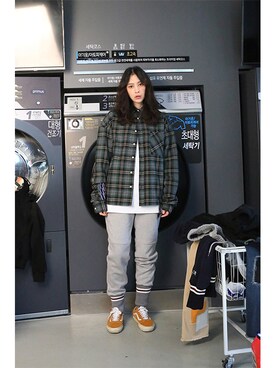 「pants」｜「アイテム（その他）」を使った、romanticcrownさん（レディース・171cm）の春コーディネート