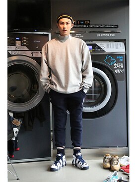 「pants」｜「アイテム（その他）」を使った、romanticcrownさん（メンズ・184cm）の春コーディネート
