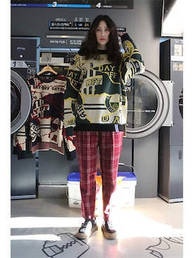 「pants」｜「アイテム（その他）」を使った、romanticcrownさん（レディース・171cm）の春コーディネート