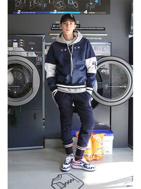 「pants」｜「アイテム（その他）」を使った、romanticcrownさん（メンズ・184cm）の春コーディネート