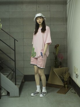 「pants」｜「アイテム（その他）」を使った、romanticcrownさん（レディース・171cm）の春コーディネート