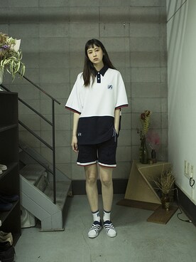 「pants」｜「アイテム（その他）」を使った、romanticcrownさん（レディース・171cm）の春コーディネート