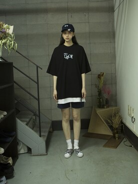 「pants」｜「アイテム（その他）」を使った、romanticcrownさん（レディース・171cm）の春コーディネート