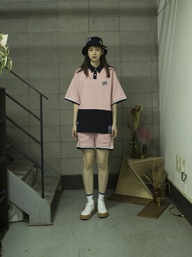「shorts」｜「アイテム（その他）」を使った、romanticcrownさん（レディース・171cm）の夏コーディネート